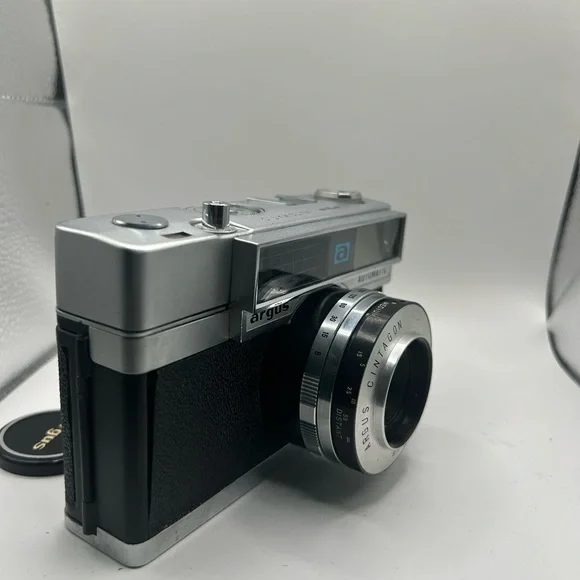 Vintage ARGUS Cintagon Automatic F: 2.8 45mm Film Shutter Sticks With Case